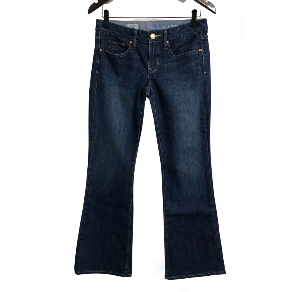 Gap curvy dark wash jeans.